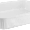 Plat A Gratin Legio Nova Ceramique / 31 X 24,5 Cm - Eva Trio