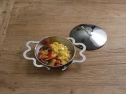 Plat A Oeuf Tegamino Metal / O 17 Cm - Pour Oeuf Au Plat - Alessi