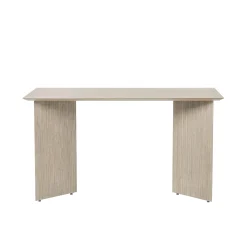 Plateau  Bois Naturel Rectangulaire / Pour Treteaux Mingle Small - 135 X 65 Cm - Ferm Living