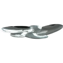 Plateau Cloud Argent Metal / 90 X 58 Cm - Fait Main - Tom Dixon