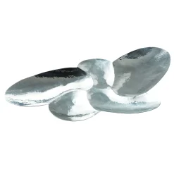 Plateau Cloud Argent Metal / 90 X 58 Cm - Fait Main - Tom Dixon