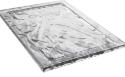Plateau Dune Small Plastique Transparent / 46 X 32 Cm - Kartell