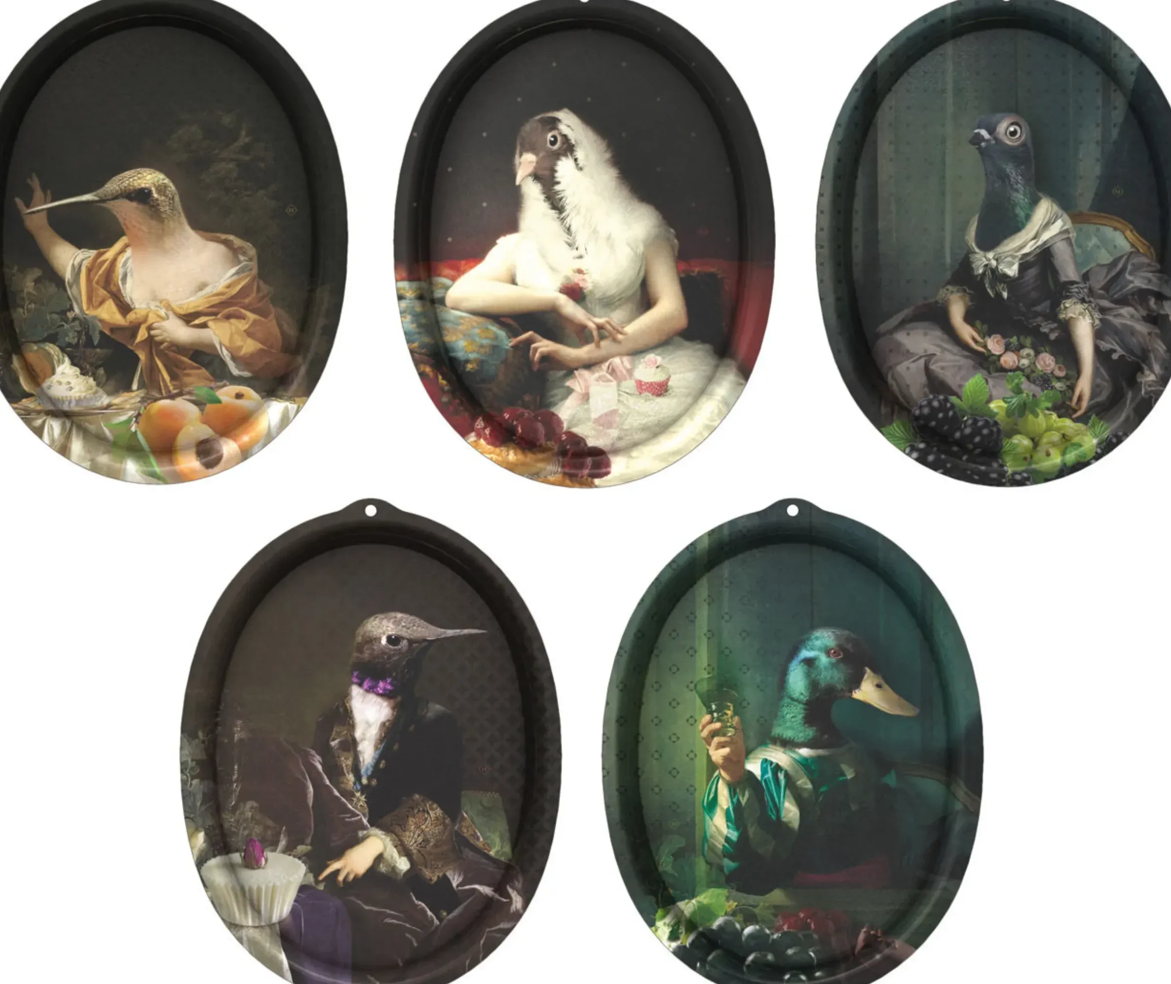 Plateau Le Boudoir - Plastique / Tableau Mural - Ibride