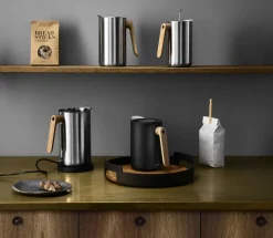 Plateau Nordic Kitchen Ceramique Noir Bois Naturel / O 35 Cm - Eva Solo