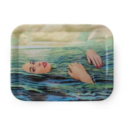 Plateau Toiletpaper - Plastique / 32 X 43,5 Cm - Melamine - Seletti