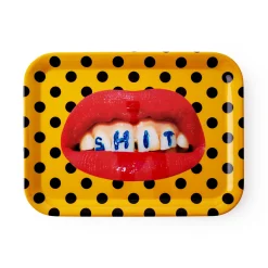 Plateau Toiletpaper - Plastique / 32 X 43,5 Cm - Melamine - Seletti