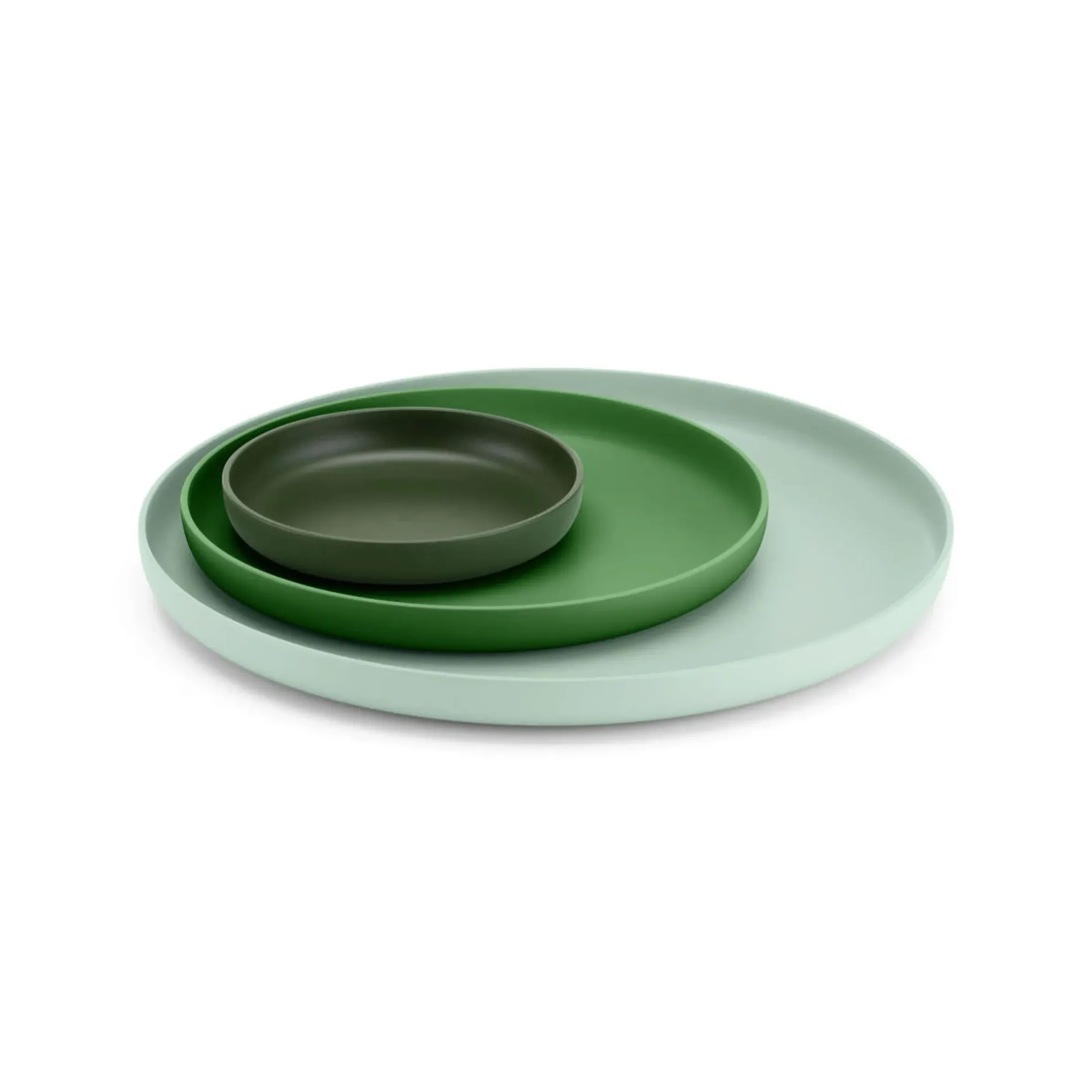 Plateau Trays Plastique/ Set De 3 - O 40 Cm / Abs - Vitra