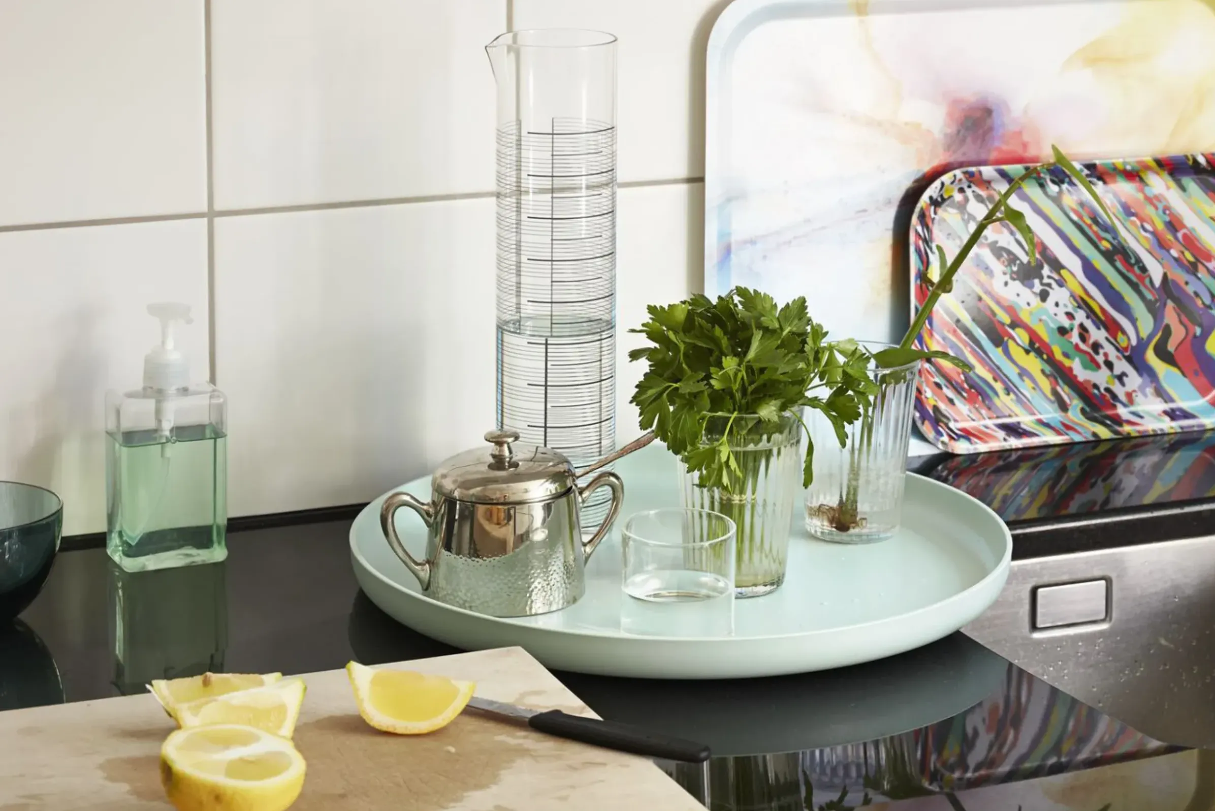 Plateau Trays Plastique/ Set De 3 - O 40 Cm / Abs - Vitra
