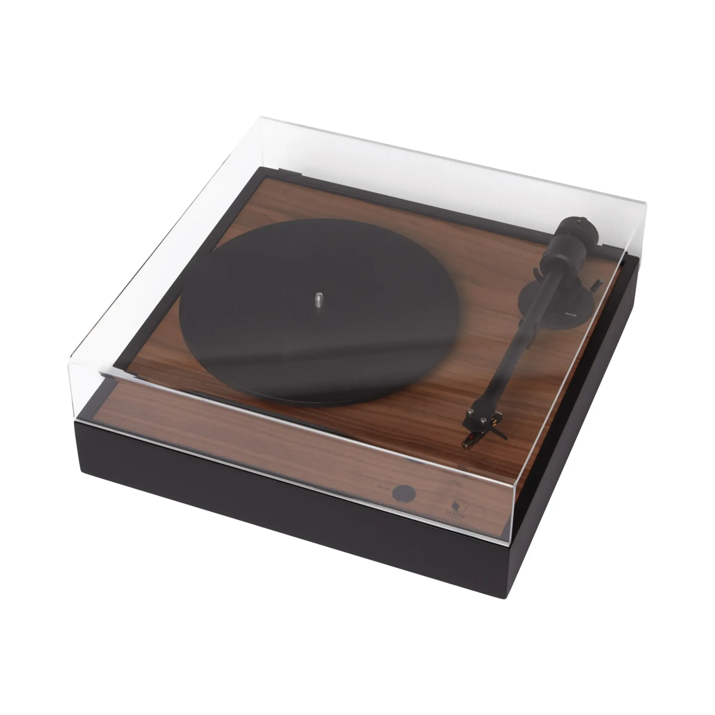 Platine Vinyle Square Bois Naturel / Enceinte Haute Fidelite - La Boite Concept