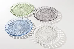 Plat Jelly Plastique Transparent /Centre De Table - O 45 Cm - Kartell