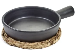 Plat Surface Ceramique Noir O 21 Cm / Multiusage - Terre Cuite - Serax