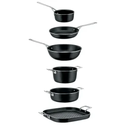 Poele Haute Pots&Pans Metal/ O 28 Cm - Tous Feux Dont Induction - Alessi