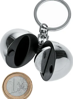 Porte-Cles Bon Bon Metal Avec Porte-Jeton - Alessi