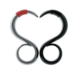 Porte-Cles Staysafe Metal / Crochet Ouvre-Porte Sans Contact - Alessi