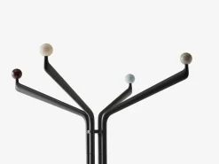 Portemanteau Sur Pied Capture Sc77 Metal Multicolore Gris / O 60 X H 183 Cm - &Tradition