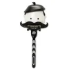 Porte-Rasoir Mr Razor Plastique Blanc Noir / Avec Ventouse - Pa Design