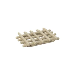 Porte-Savon Ceramic Ceramique Beige / Fait Main - Ferm Living