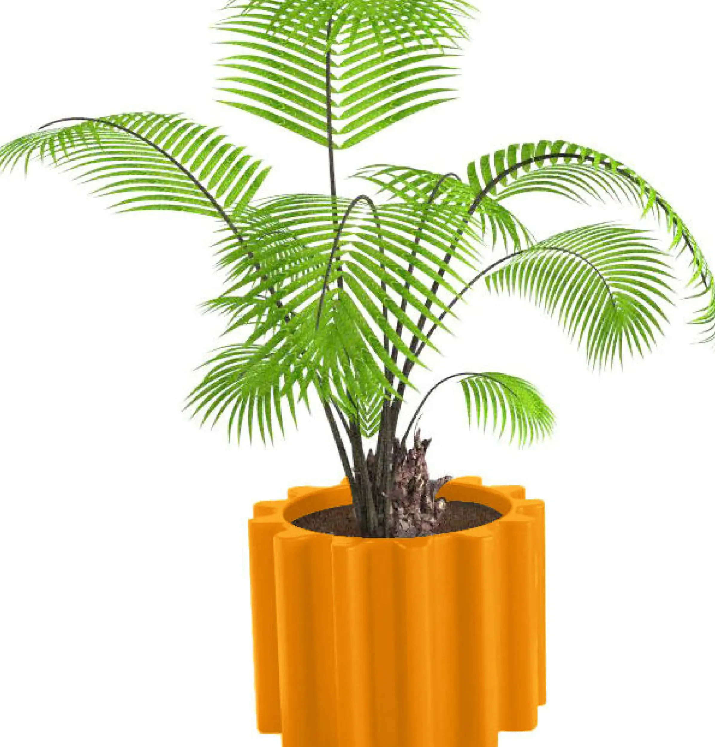Pot De Fleurs Gear Plastique- Slide