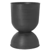 Pot De Fleurs Hourglass Large Metal / Metal - O 50 X H 73 Cm - Ferm Living