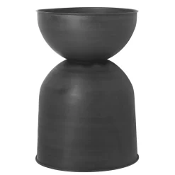 Pot De Fleurs Hourglass Large Metal / Metal - O 50 X H 73 Cm - Ferm Living