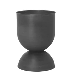 Pot De Fleurs Hourglass Mediuml Metal / Metal - O 41 X H 59 Cm - Ferm Living