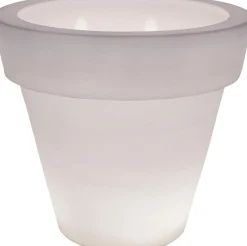 Pot De Fleurs Lumineux Vas One Light Plastique - Serralunga