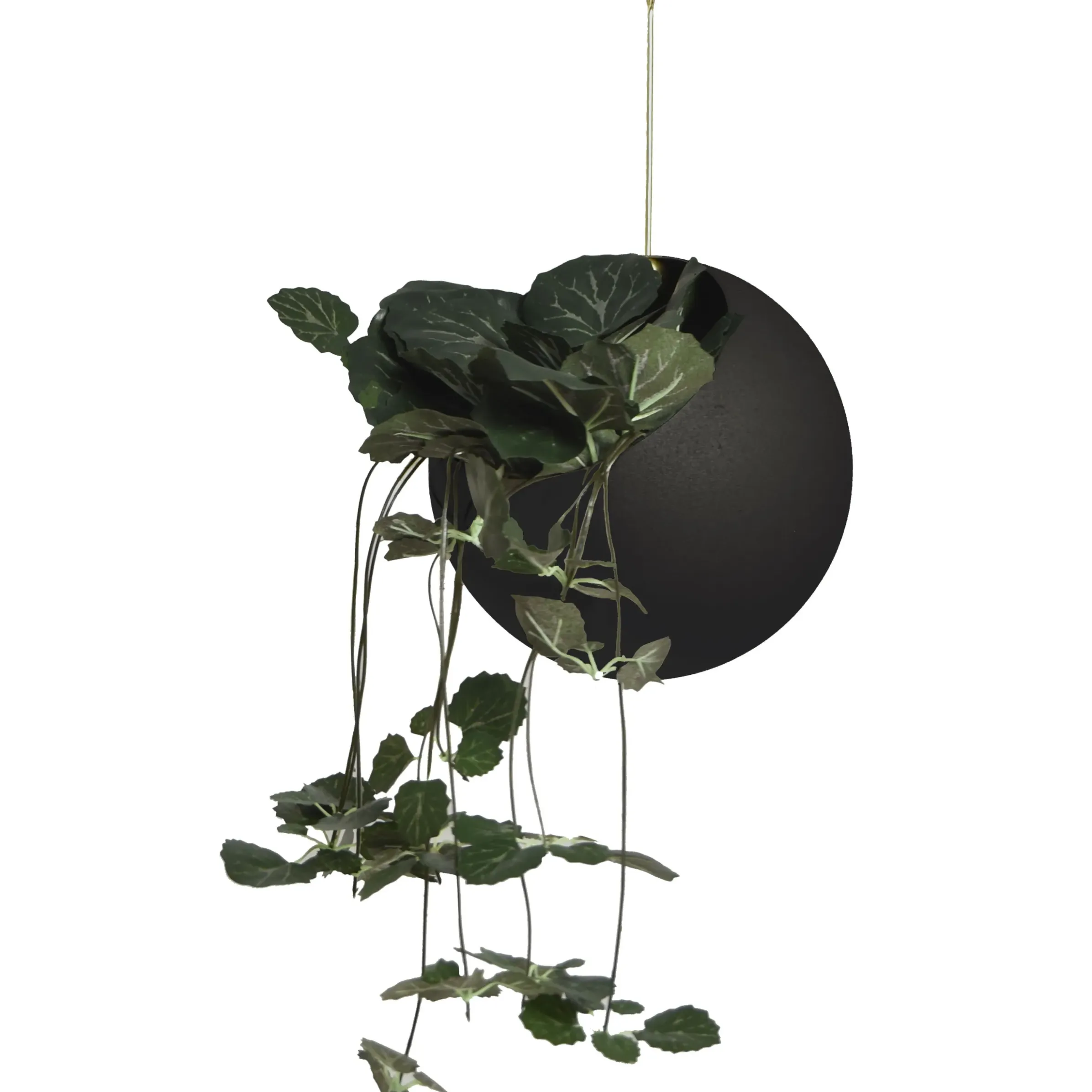Pot De Fleurs Suspendu Globe Small Metal/ O 17 Cm - Metal - Aytm