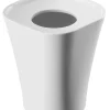 Poubelle Trash Plastique Blanc H 36 Cm - Magis