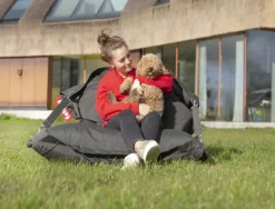 Pouf Buggle-Up Outdoor Tissu Beige / Sangles Ajustables - Tissu Olefin - Fatboy