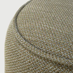 Pouf Donut Outdoor Tissu Marron Gris / O 50 Cm - Ethnicraft