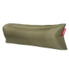 Pouf Gonflable Lamzac 3.0 Tissu Vert / L 200 Cm - Polyester - Fatboy