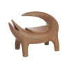 Pouf Kroko Bio Plastique Beige / L 110 Cm - Bioplastique - Slide