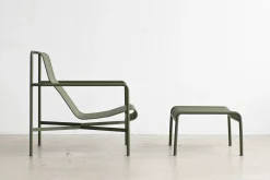 Pouf Palissade Metal Vert / Repose-Pieds  - R & E Bouroullec - Hay