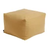 Pouf Varer Tissu Jaune / 59 X 59 Cm - Hay