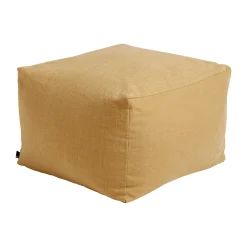 Pouf Varer Tissu Jaune / 59 X 59 Cm - Hay