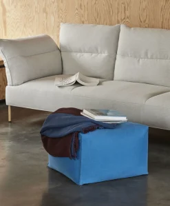 Pouf Varer Tissu Jaune / 59 X 59 Cm - Hay