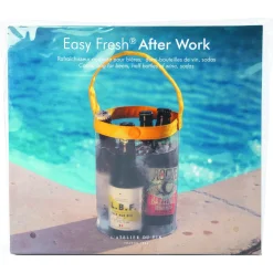Rafraichisseur A Bouteille Easy Fresh After Work Plastique Jaune / Pour Bouteilles De Biere - L'Atelier Du Vin