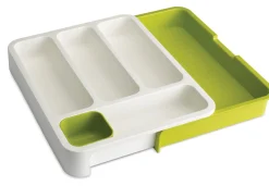 Range-Couverts Drawerstore Plastique Vert / Extensible - Joseph Joseph