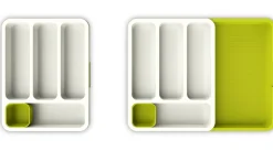 Range-Couverts Drawerstore Plastique Vert / Extensible - Joseph Joseph