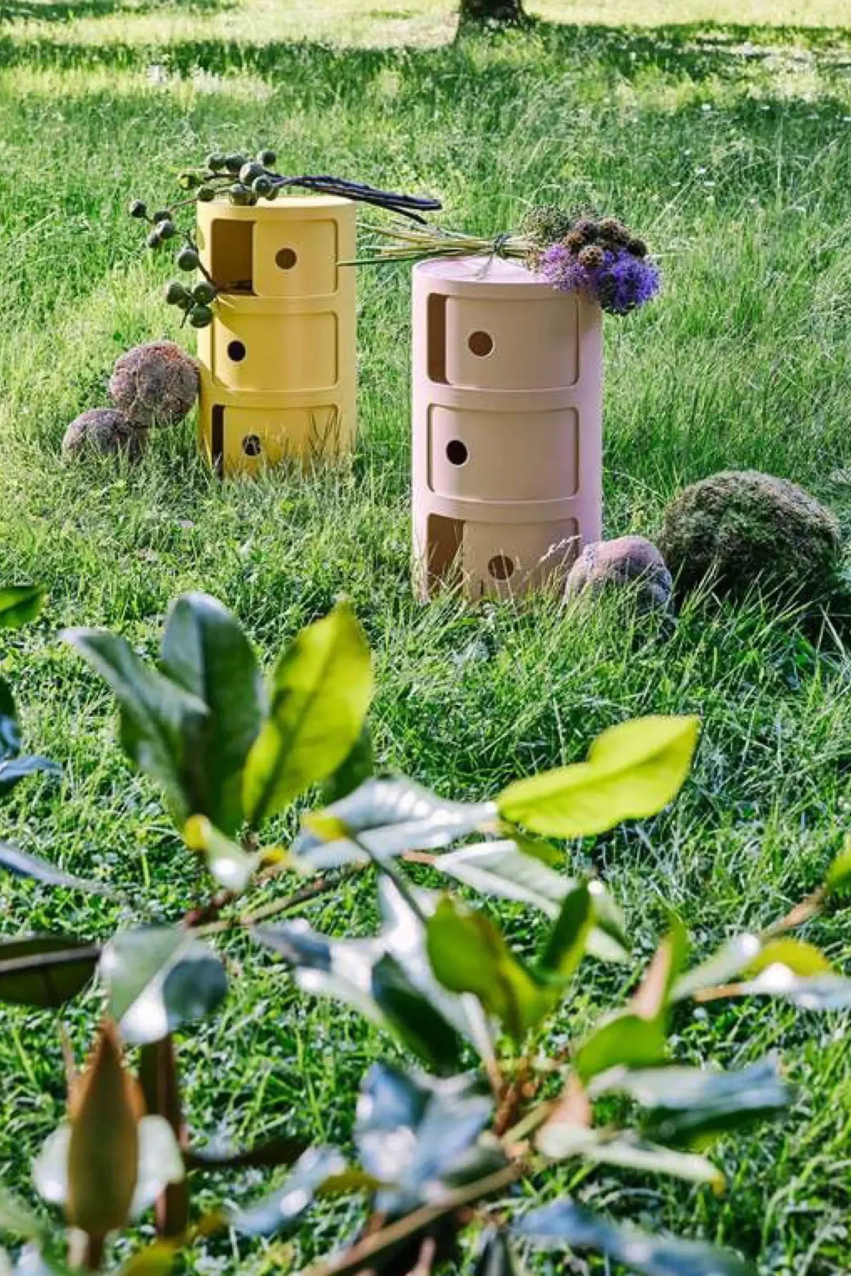 Rangement Componibili Bio Plastique/ 3 Tiroirs - Materiau Naturel & Biodegradable - Kartell