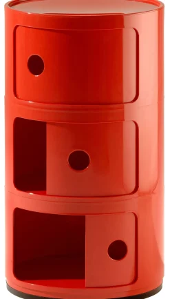 Rangement Componibili Plastique/ 3 Tiroirs - H 58 Cm - Kartell