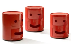 Rangement Componibili Smile N°2 Plastique / 2 Tiroirs - H 40 Cm - Kartell