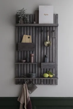 Rangement Mural Wooden Bois / L 59 X H 99,7 Cm - Frene - Ferm Living