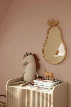 Rangement Sill Bois Beige / L 70 X H 110 Cm - Mdf Rainure - Ferm Living