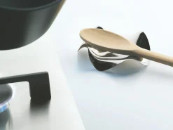 Repose-Cuillere Blip Metal - Alessi