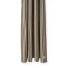 Rideau De Douche Chambray Striped Tissu Noir Beige / 160 X H 205 Cm - Coton Enduit - Ferm Living