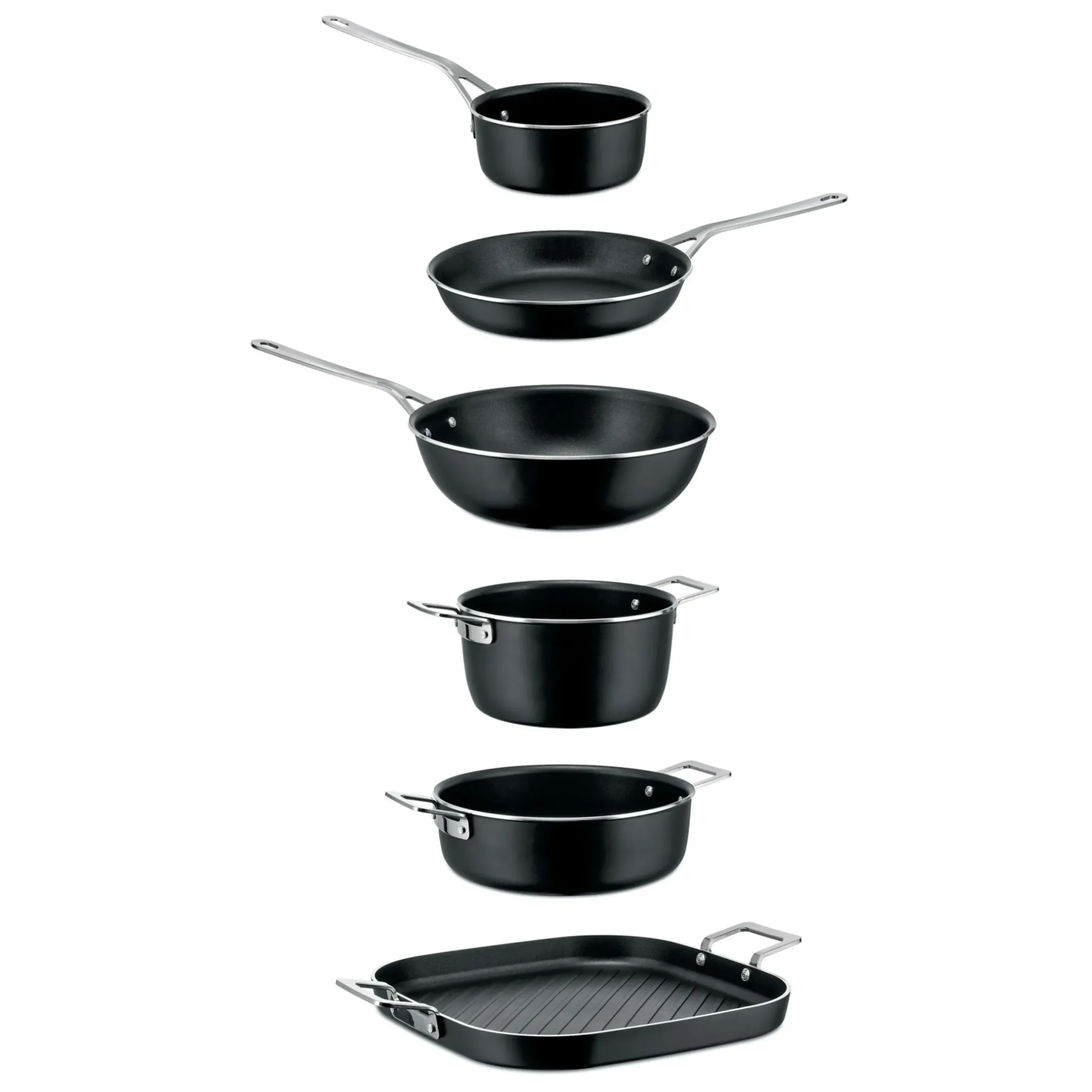 Rondin Pots&Pans Metal/ O 24 Cm - Tous Feux Dont Induction - Alessi