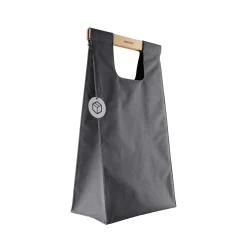 Sac De Tri De Dechets  Tissu Gris / 28 L -  Nylon & Bois - Eva Solo