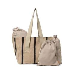 Sac Yard Picnic Tissu Beige / Bouteilles Plastique Recyclees - Ferm Living