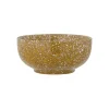 Saladier Carmel Ceramique Jaune Marron / Ceramique - O 21 X H 10 Cm - Bloomingville